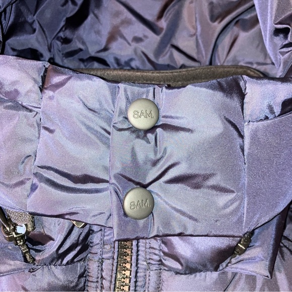 SAM Matte Parker Hooded Down Puffer Jacket boys size 2 - Picture 9 of 13